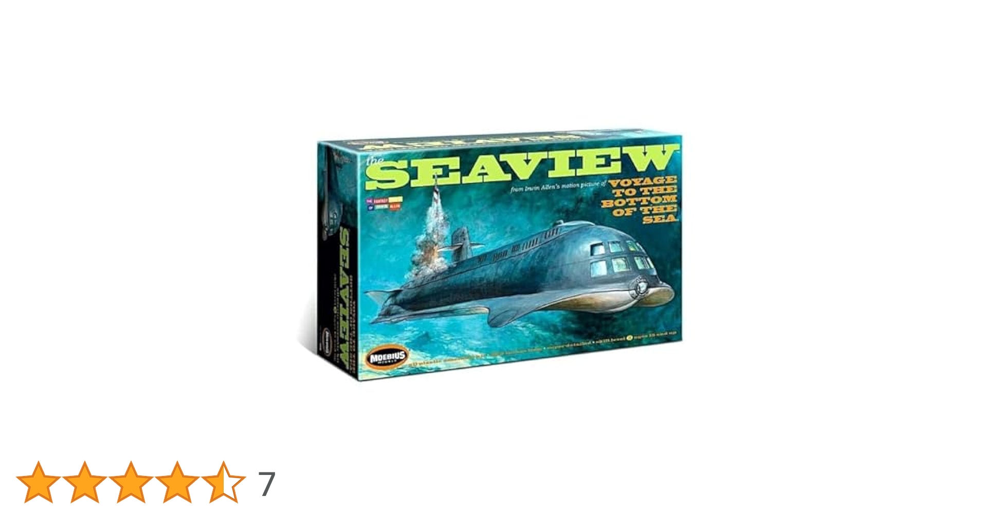Amazon | メビウスモデル 1/128 原子力潜水艦シービュー号 映画
